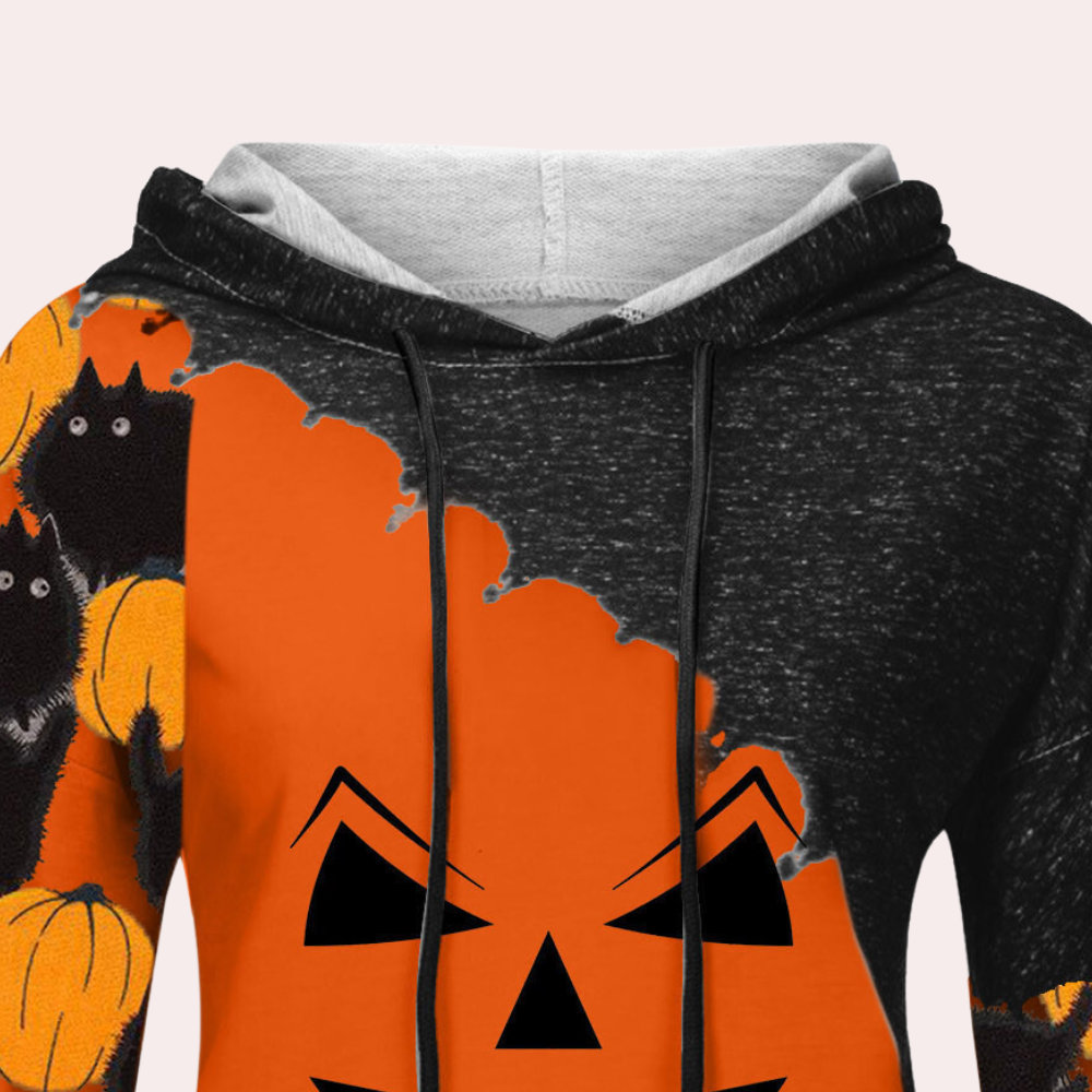 Elizabet - Modieus Halloween Sweatshirt voor dames