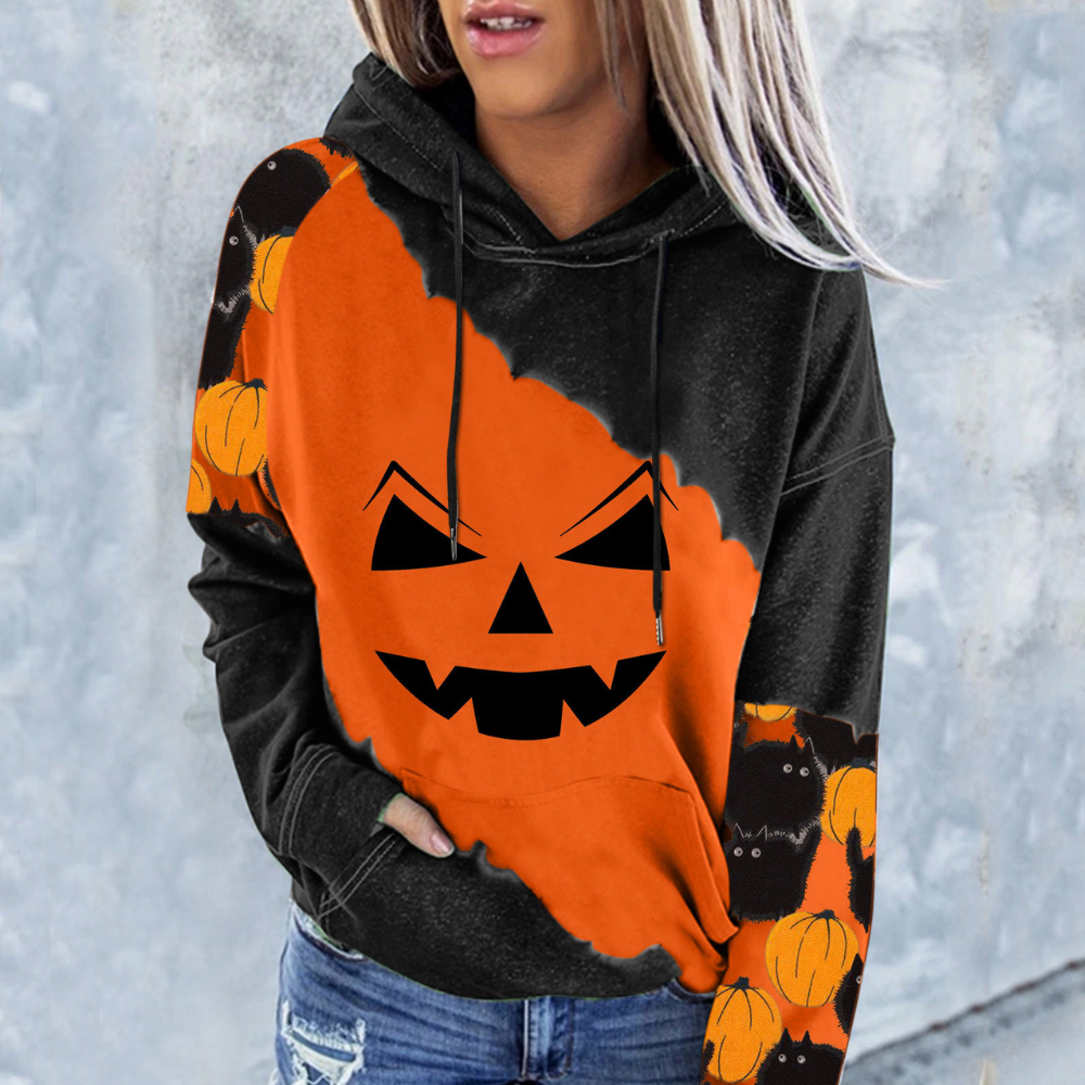 Elizabet - Modieus Halloween Sweatshirt voor dames