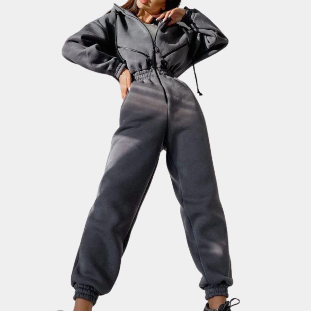 REBECCA - Comfortabele Jumpsuit met Capuchon voor Dames