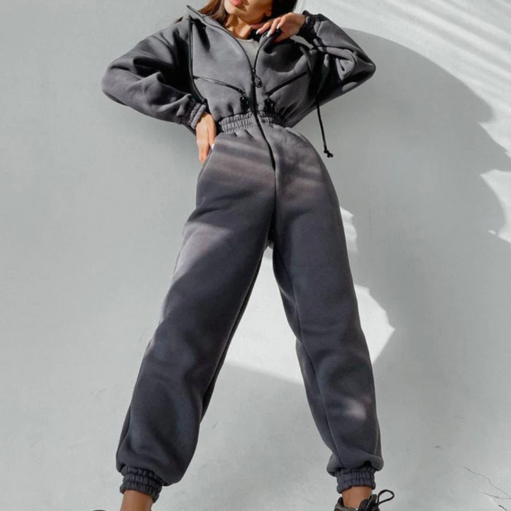 REBECCA - Comfortabele Jumpsuit met Capuchon voor Dames