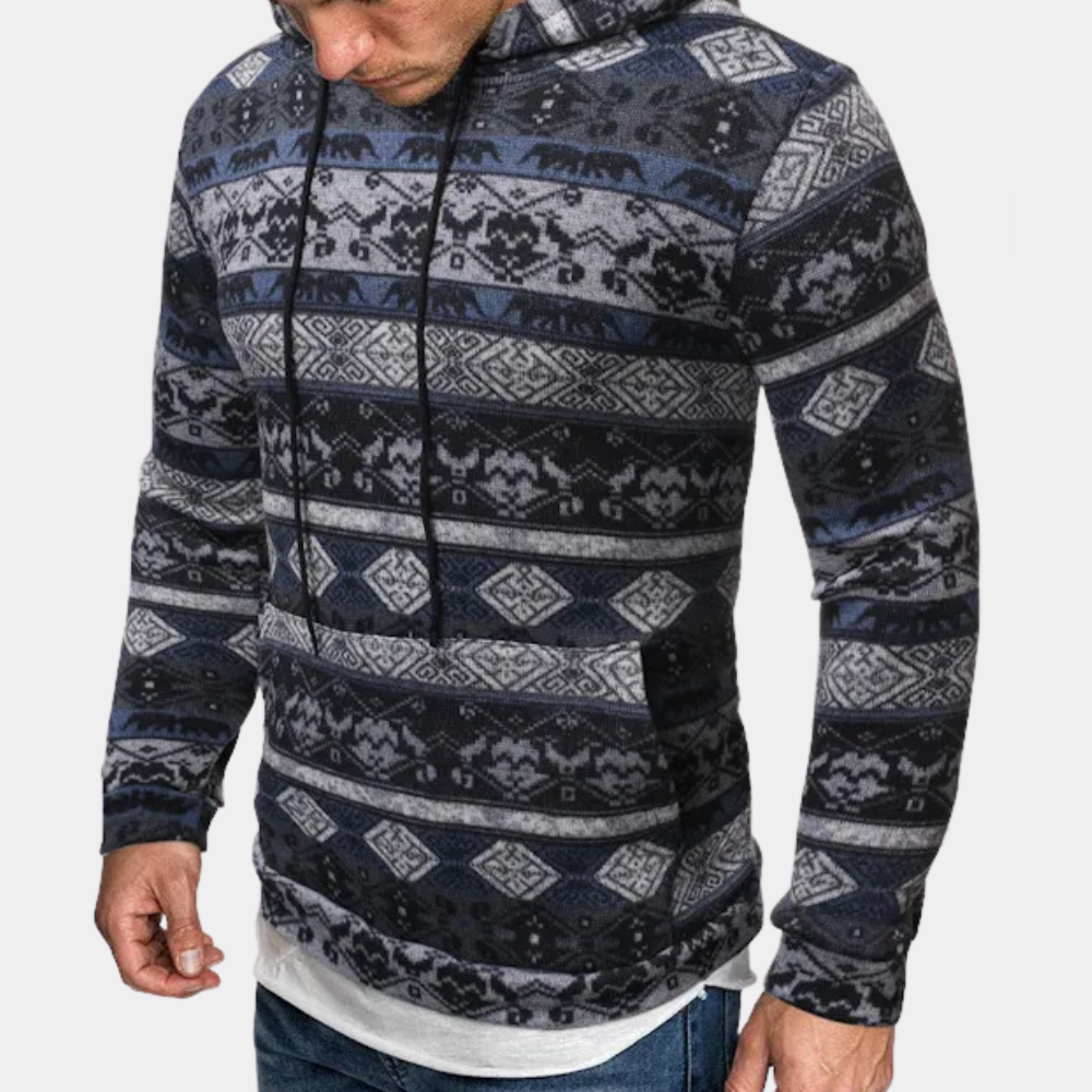 RICKY - Casual Sweatshirt met Kap voor Heren