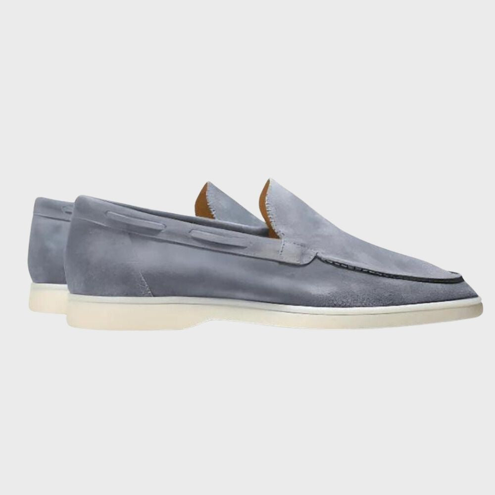 Grijze loafers voor heren