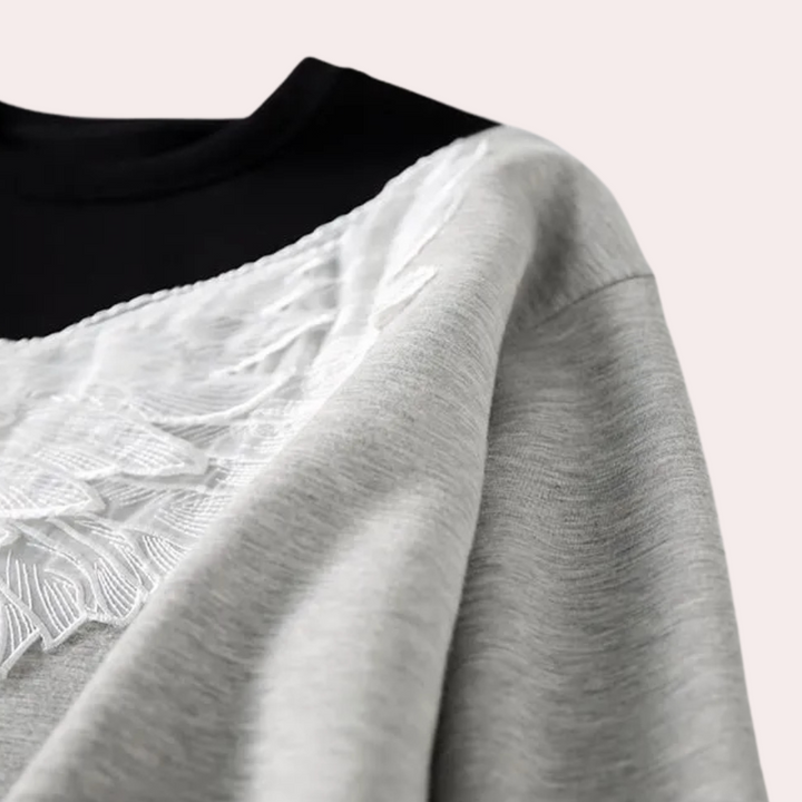 JEASELLE - Trendy Sweatshirt voor Dames