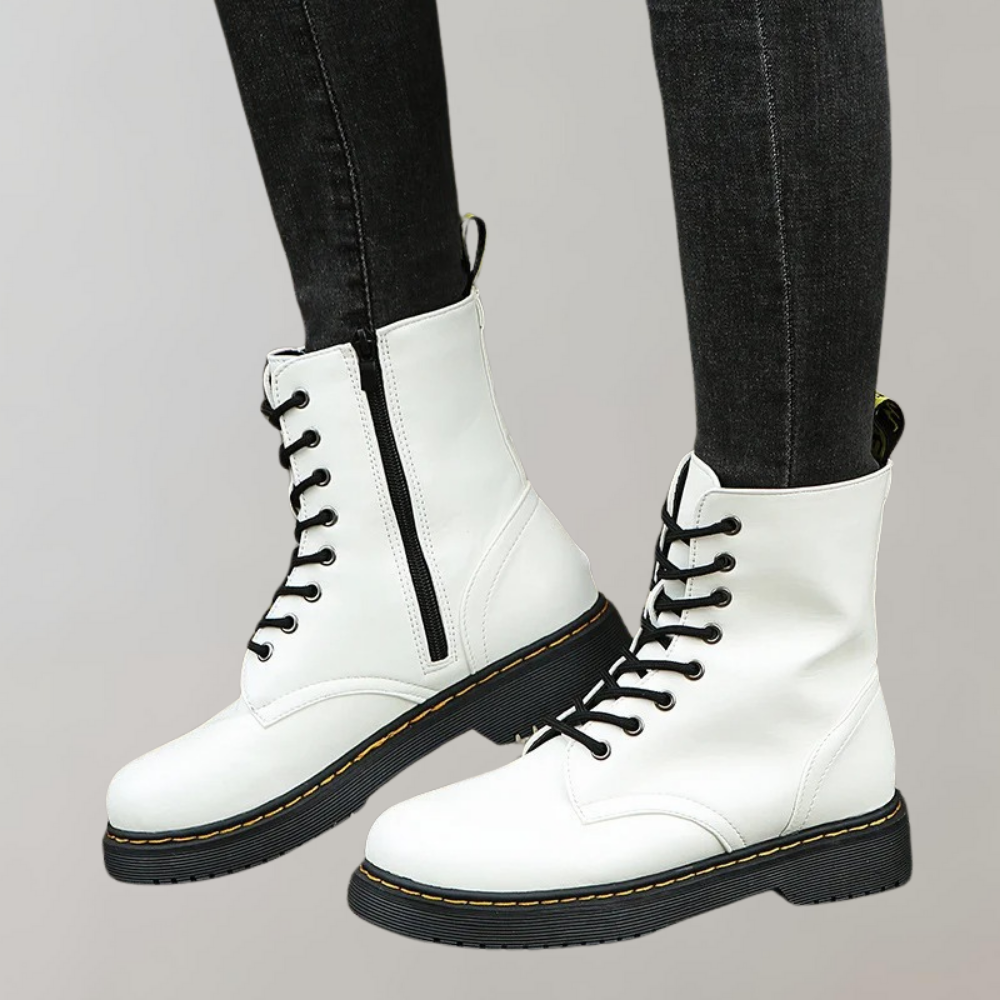 Witte boots voor dames