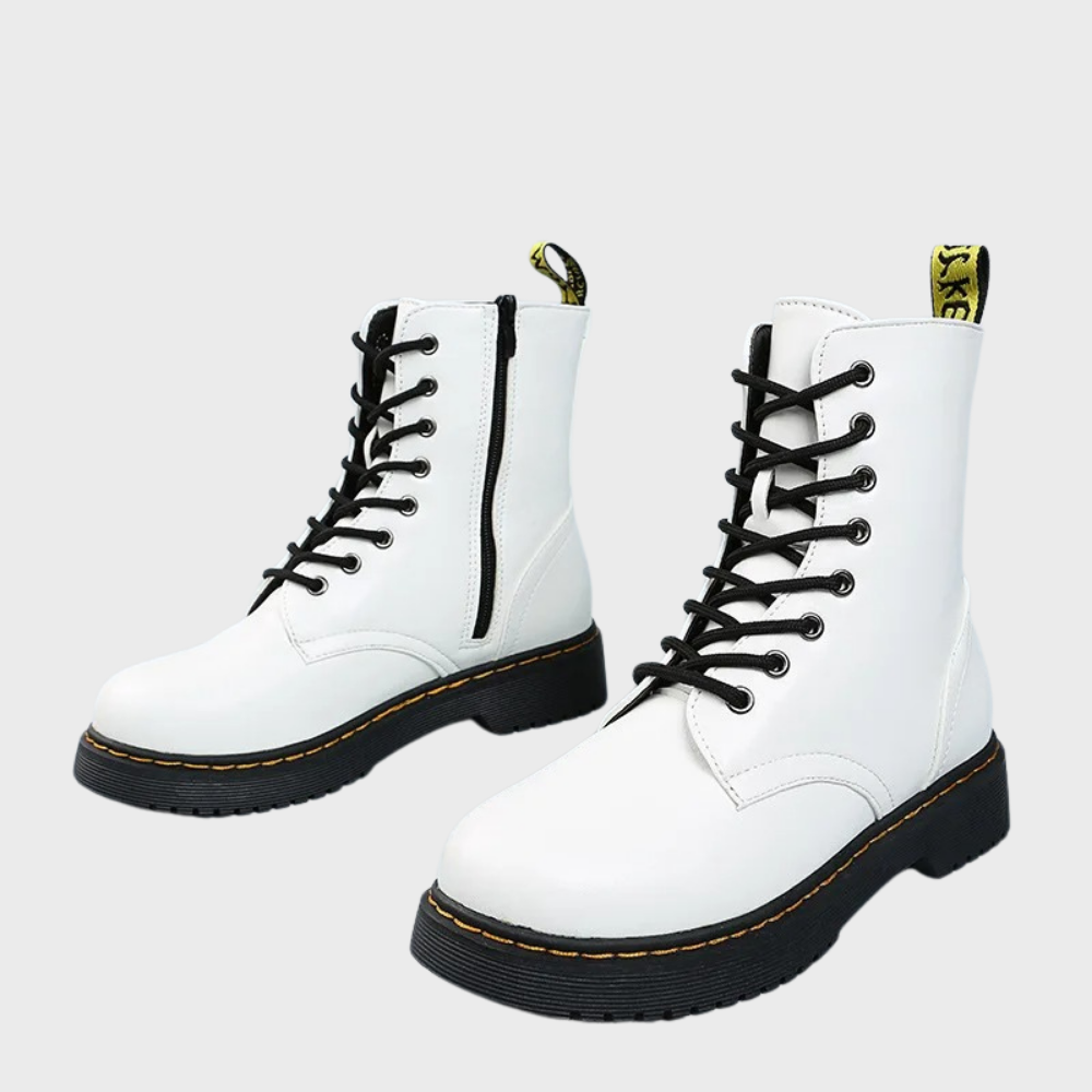 Witte boots voor dames