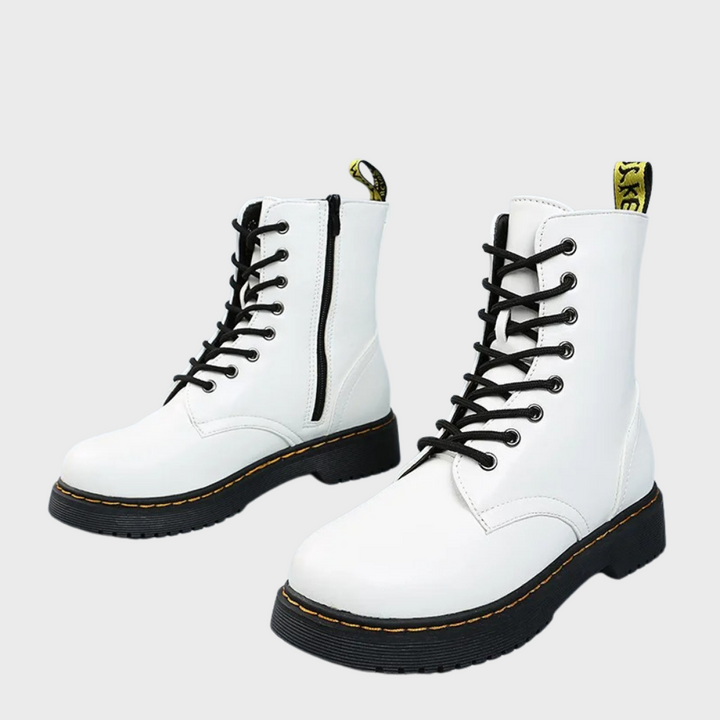 Witte boots voor dames