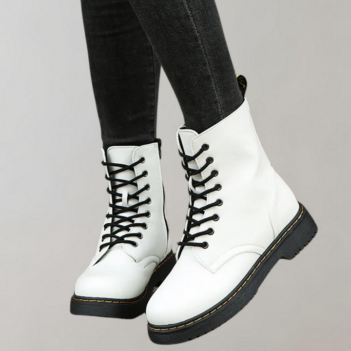 Witte boots voor dames