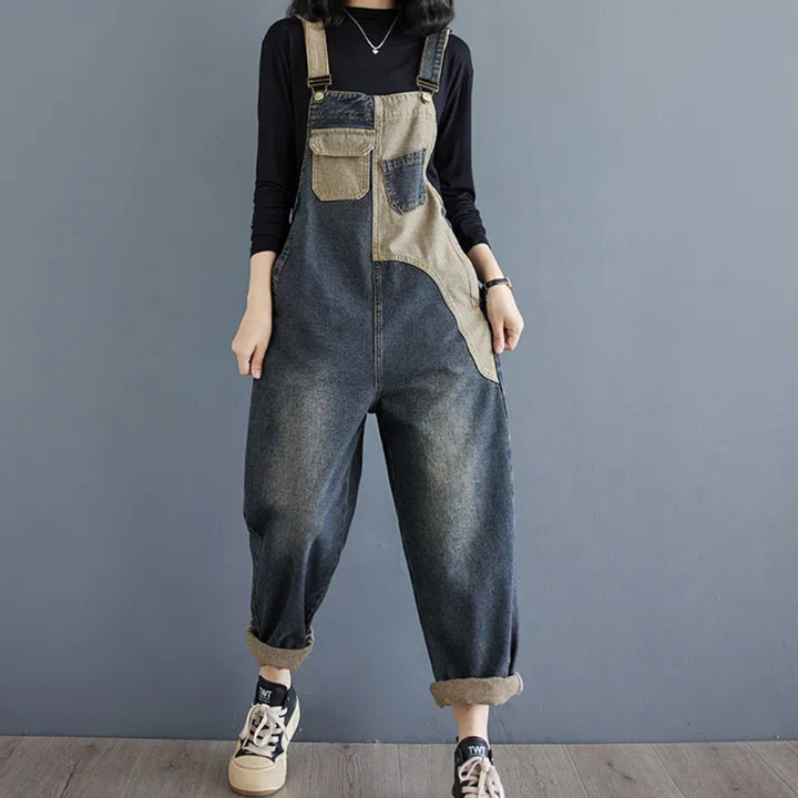 AGATA - Moderne Denim Jumpsuit voor Dames