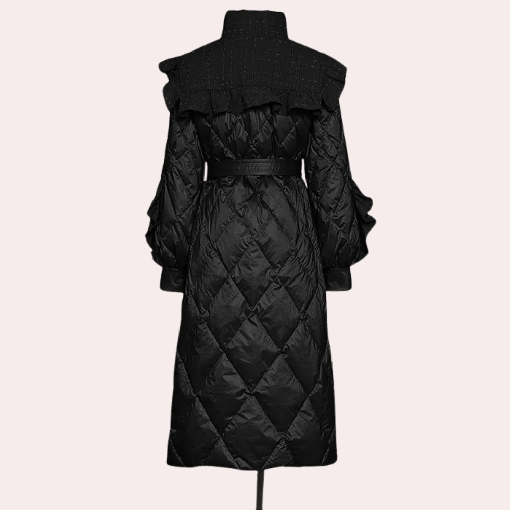 EDA - Luxe Winter Trench Coat voor Dames