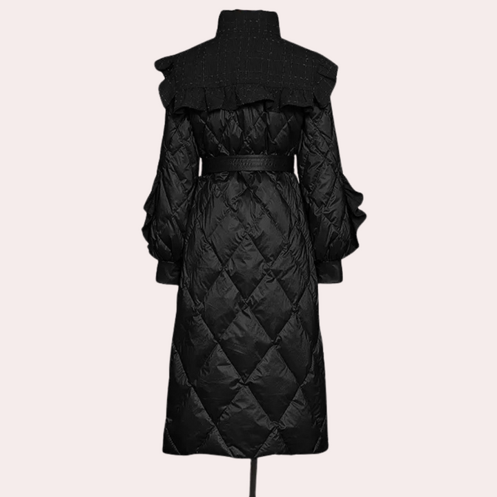 EDA - Luxe Winter Trench Coat voor Dames