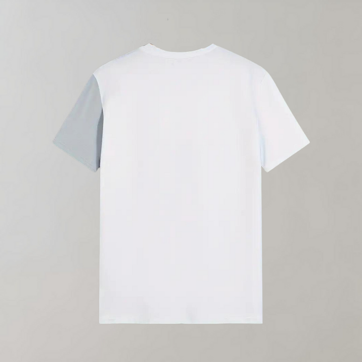 Casual kleurenblok t-shirt voor heren