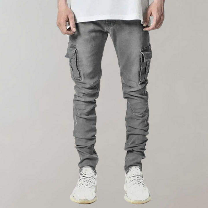 Ultra-stretch casual herenjeans