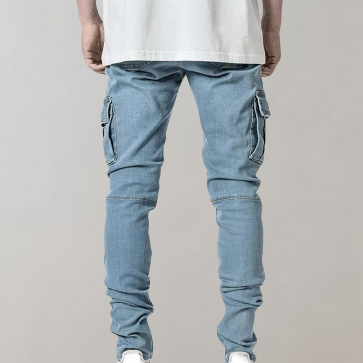 Ultra-stretch casual herenjeans