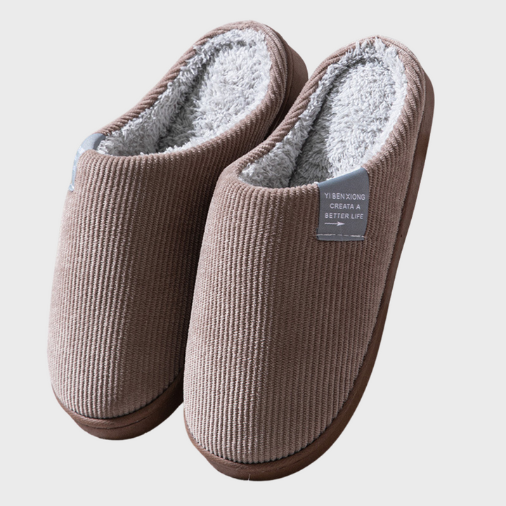 Comfortabele en warme pantoffels