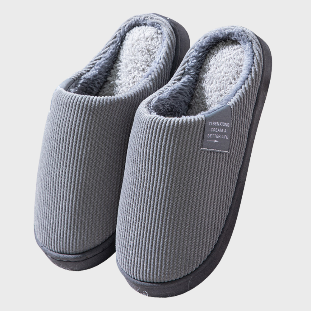 Comfortabele en warme pantoffels