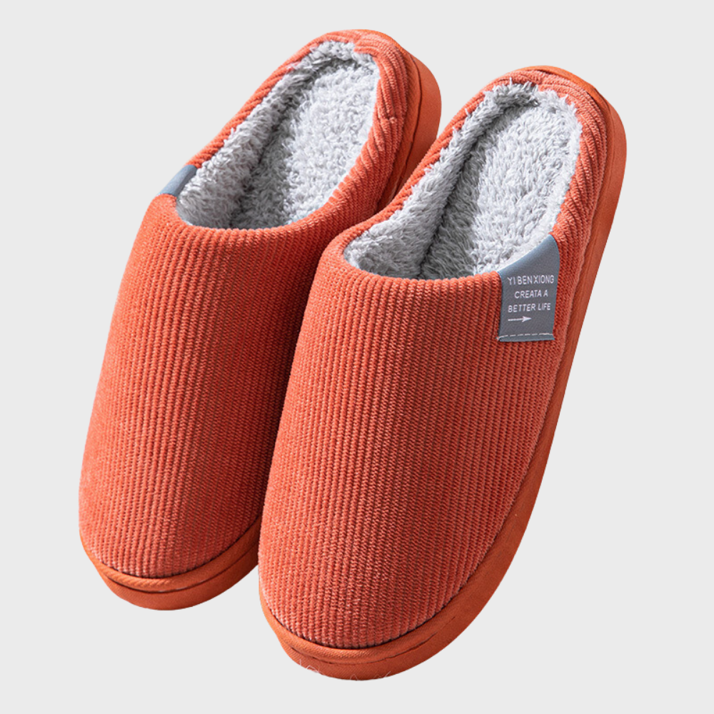 Comfortabele en warme pantoffels