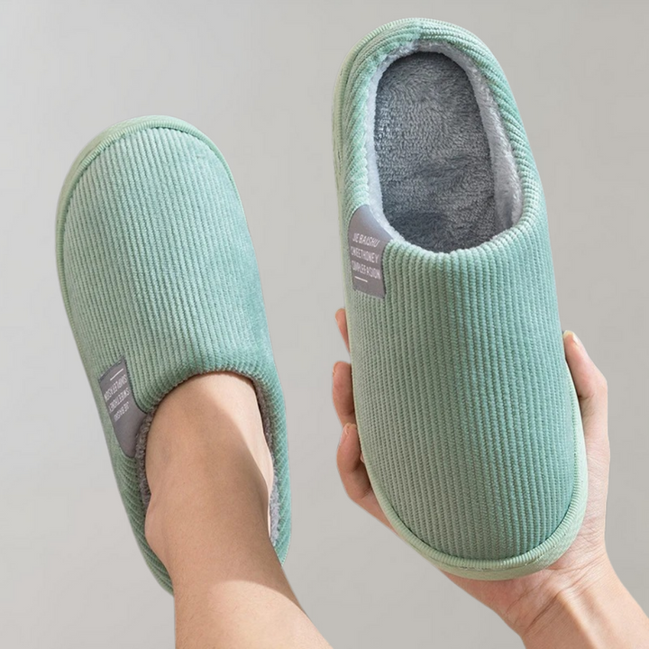 Comfortabele en warme pantoffels