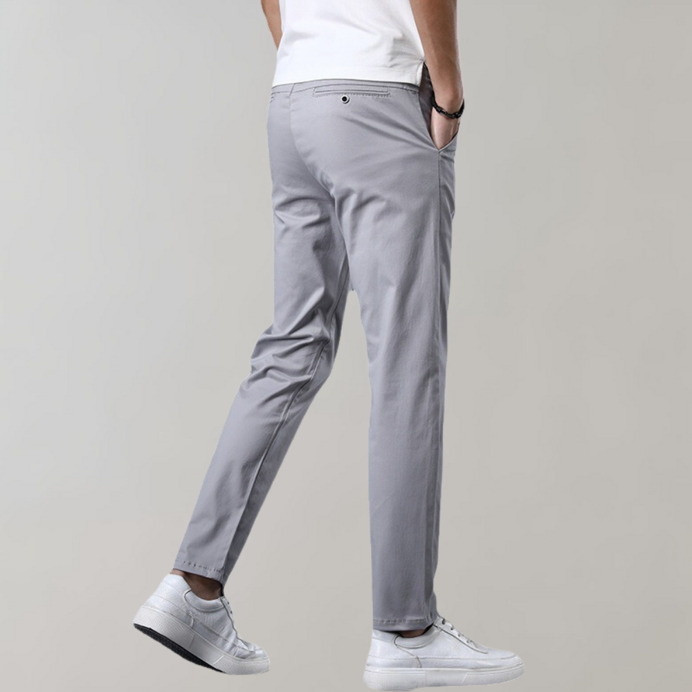 Slimme casual chino broek