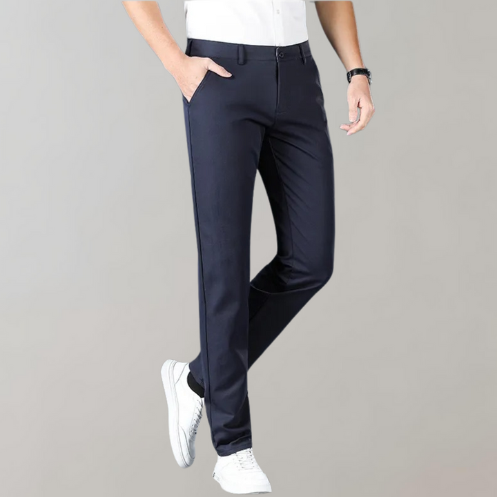 Slimme casual chino broek