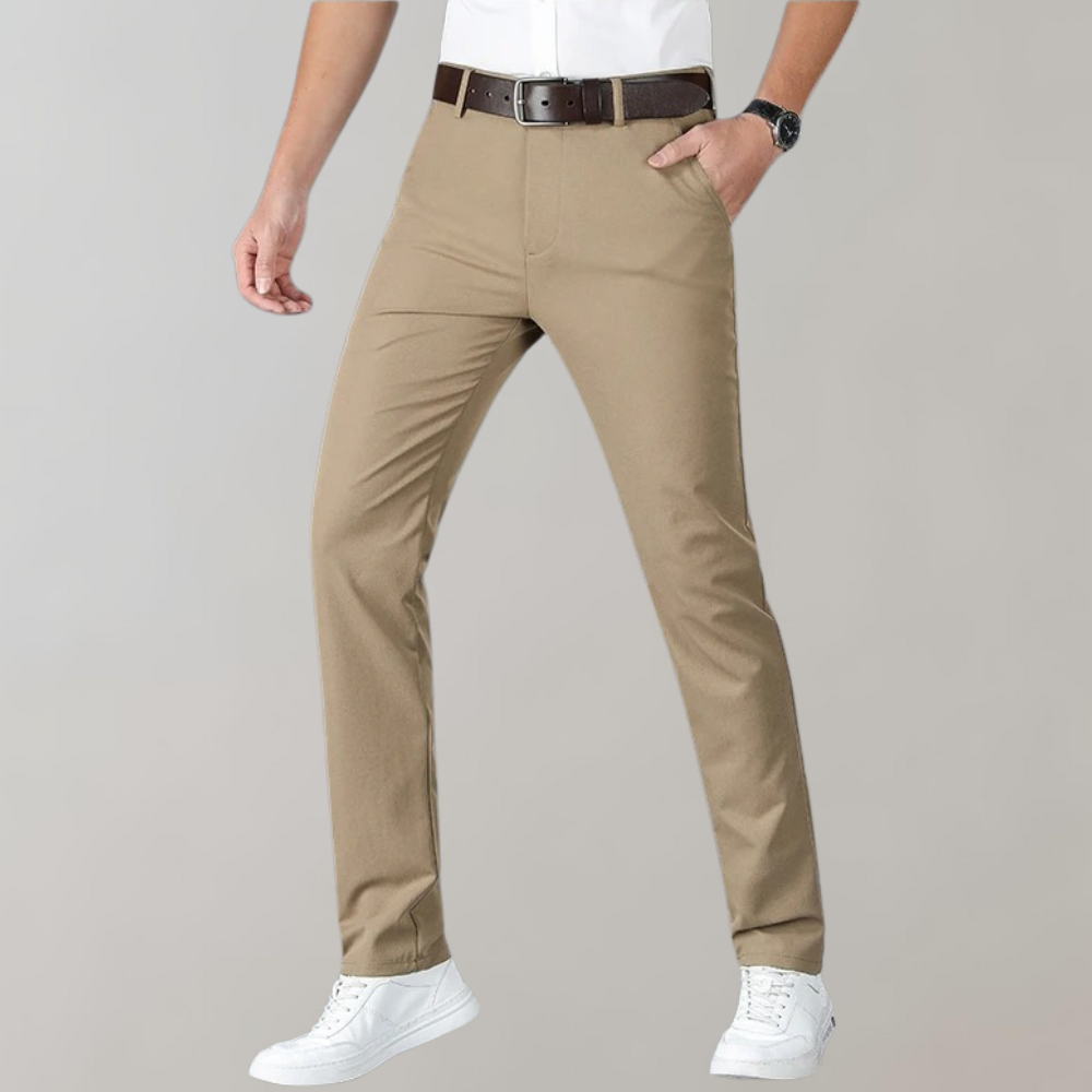 Slimme casual chino broek