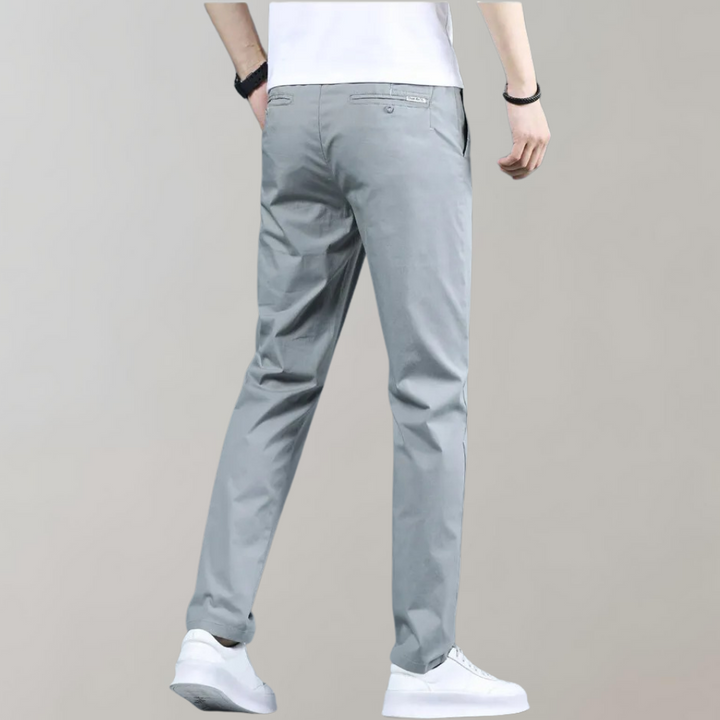 Stretch taille chino broek